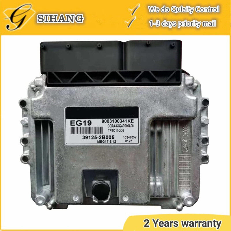 New Engine Computer Board ECU for Hyundai for KIA 39125-2B005 MEG17.9.12 EG19