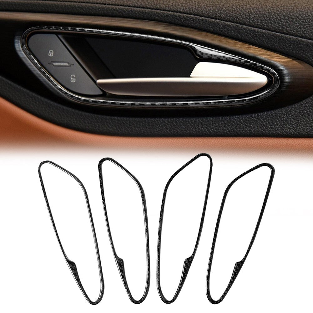 Car Interior Door Handle Cover Trim for Alfa Romeo Giulia 2017-19
