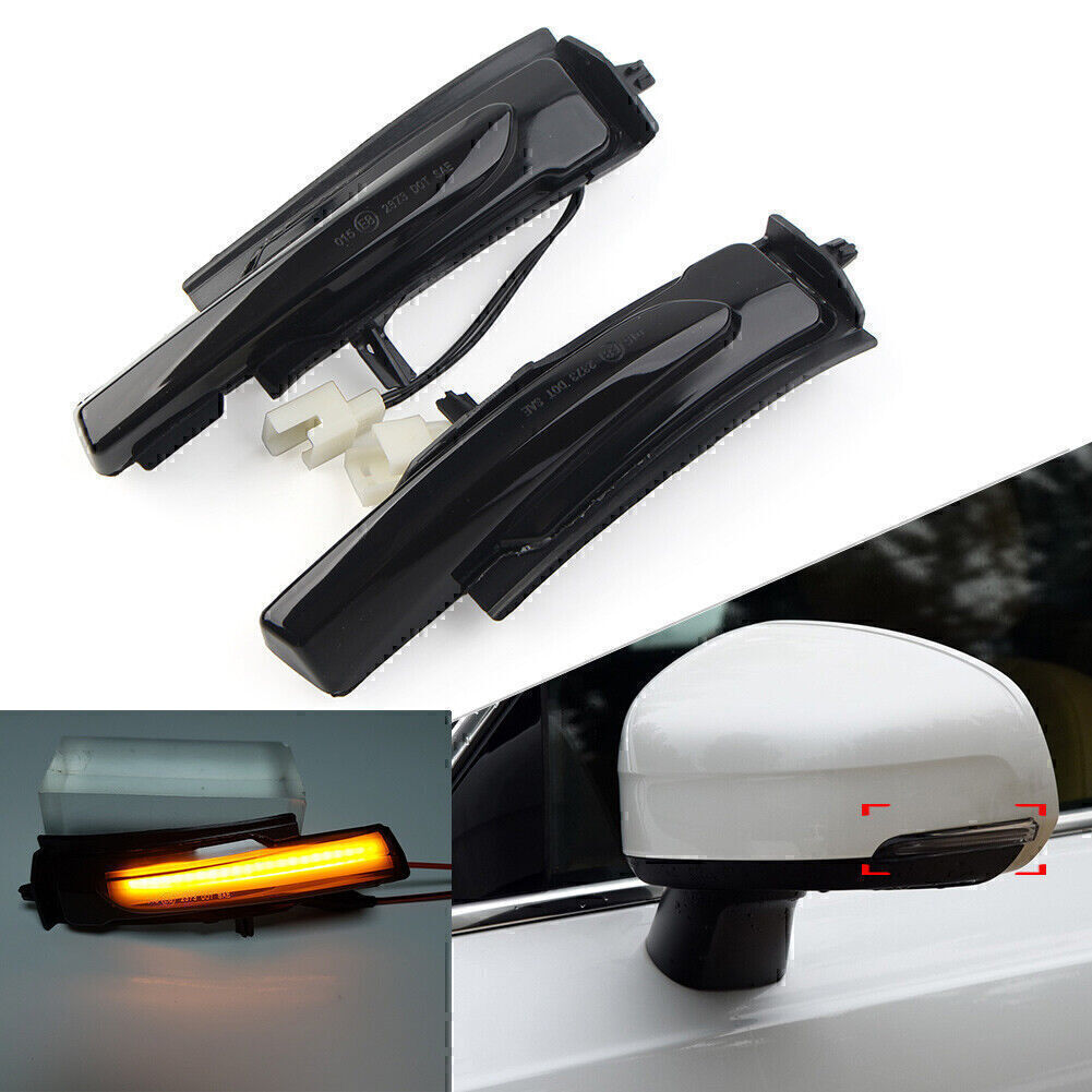 2¢ª LED Rearview Mirror Dynamic Turn Signal Light for Volvo XC90 II MK2 XC60 V90