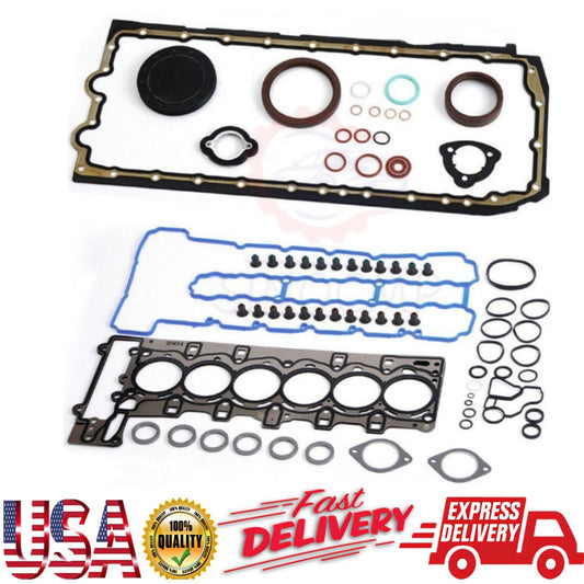Engine Overhaul Head Gasket Seals Set for BMW 335i E90 E60 E92 E89 E71 N54 3.0