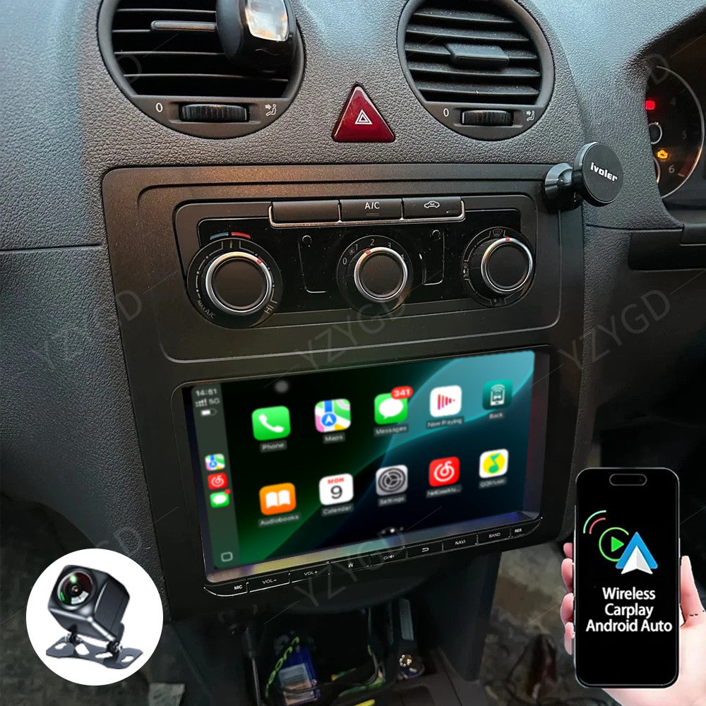 for SEAT Toledo 2003-2015 Stereo Android Auto Carplay Car Radio Screen GPS WIFI