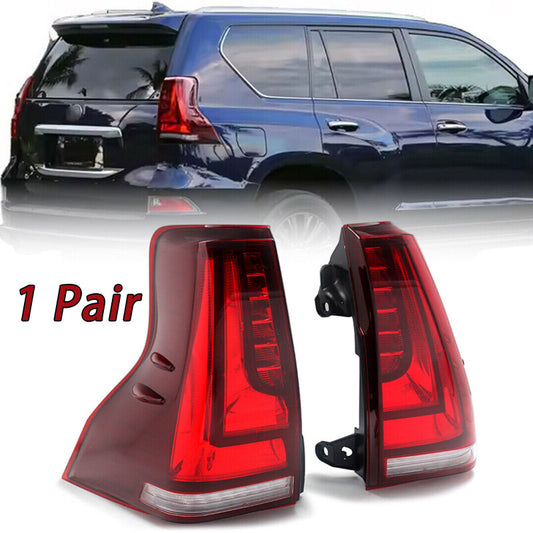 for Lexus GX460 2014-2022 Sequential LED Tail Lights Rear Turn Signals Lamps
