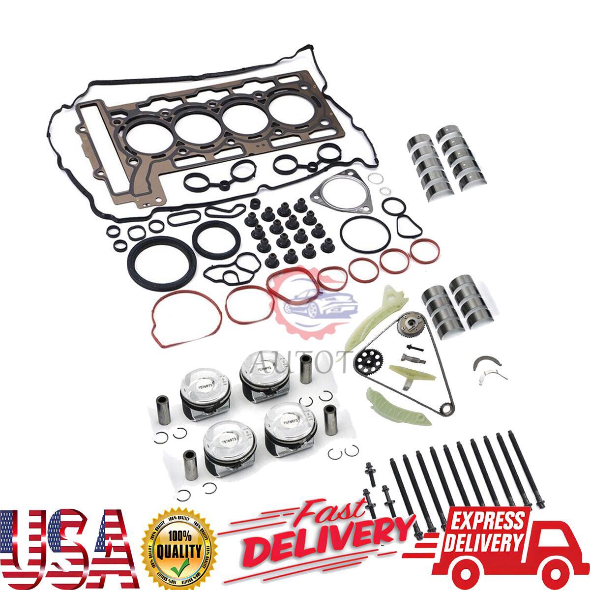 N14B16 Engine Overhaul Rebuild kit Timing Kit VVT Gear For 1.6T for Mini Cooper S