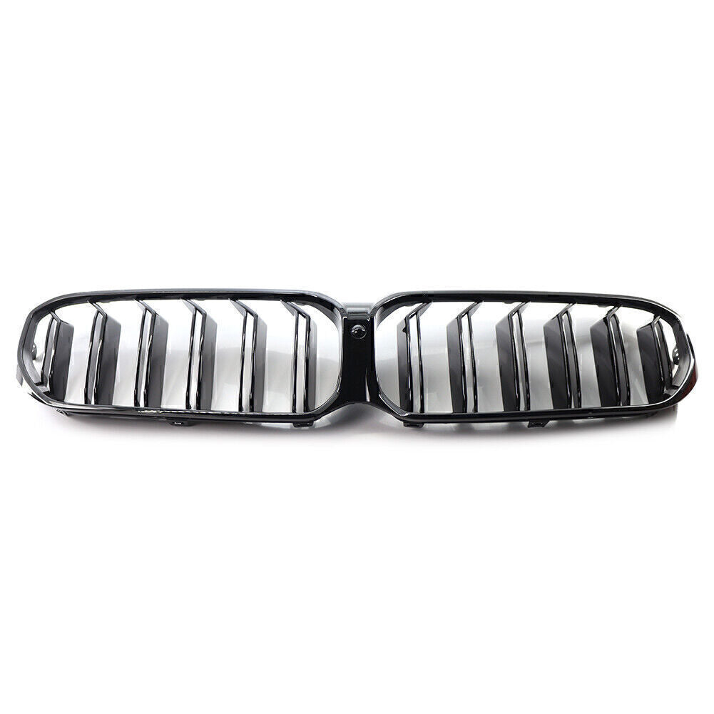 Pair Glossy Black Car Front Kidney Grille Grill for BMW G30 G31 LCI 2021 2022