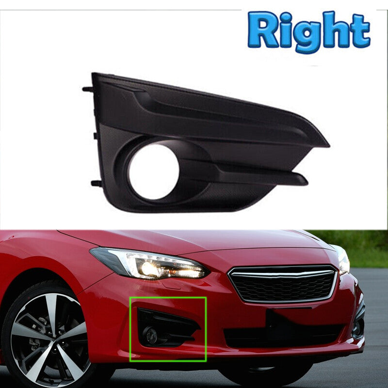 Right Lamp Frame Cover Foglamp Trimming Bezel Cover for Subaru Impreza 2017-2019