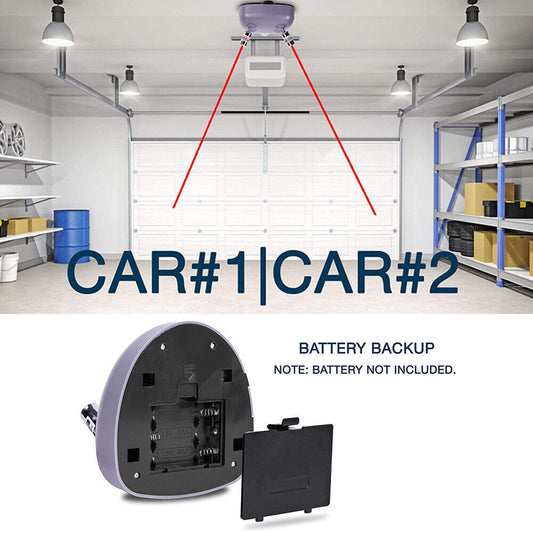 Garage Double Parking Space Double Head Laser Light Assisted Parking Device