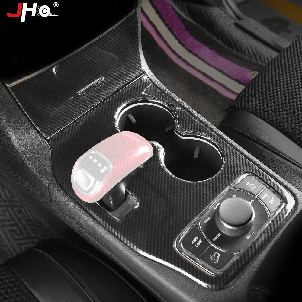 Inner Center Console Gear Shift Panel Cover Trim for Jeep Grand Cherokee 2014-15