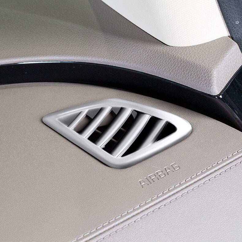 for Kia Carnival 2022-2023 Silver Instrument Uppper Air Vent Outlet Cover Trim