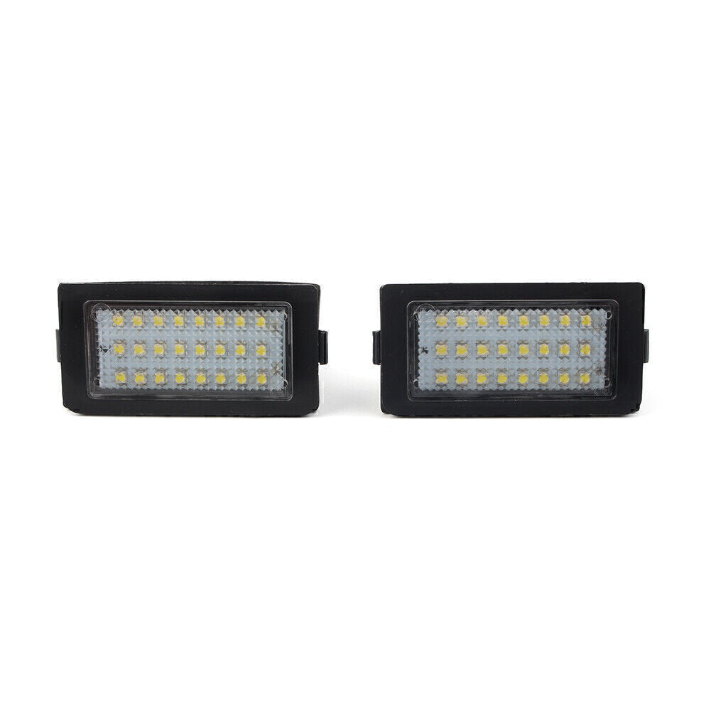 2x LED License Number Plate Light Fit 1995-2001 for BMW E38 7 Series CanBus 24-SMD