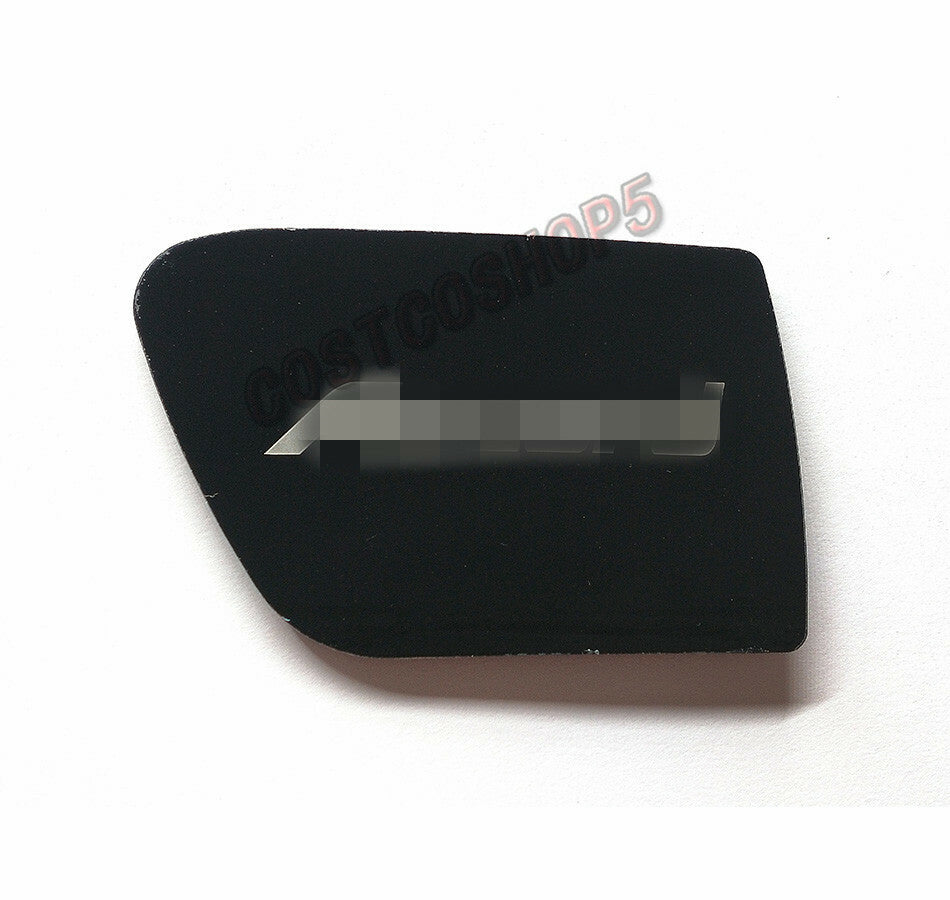 A SET Black Titanium Steel Inner Door Bowl Cover Trim for Honda Accord 14-17