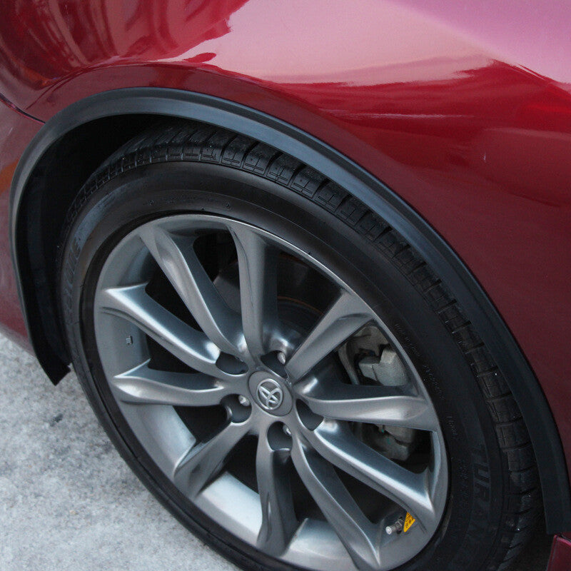 4-pack of 1.5-meter mudguard flare protection wheel molded rubber trim rod accessories