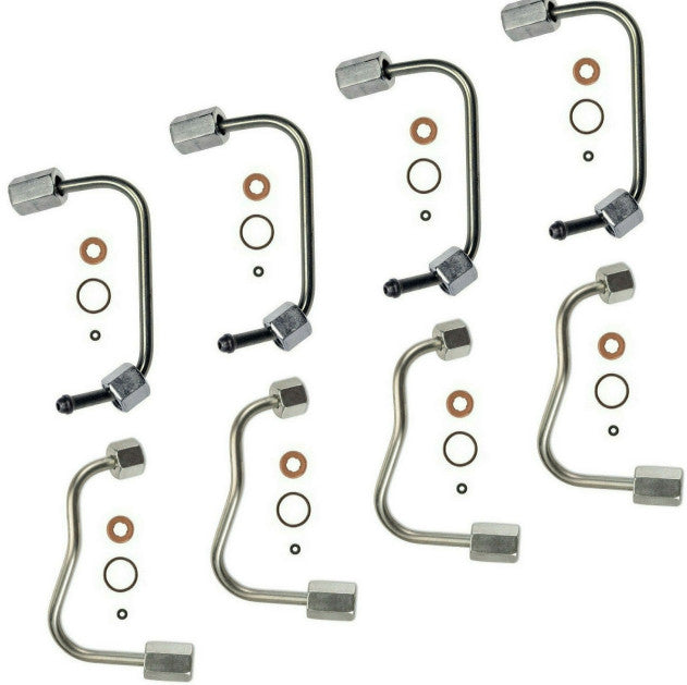 8Fuel Injection Line Set for 11-19 6.7L for Ford Injector Seal Tube Kit