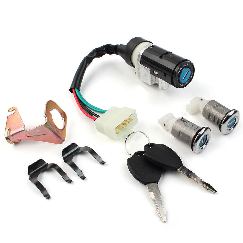 5-Wire Ignition Switch Lock Set Motorcycle For GY6 50cc Scooter Moped
