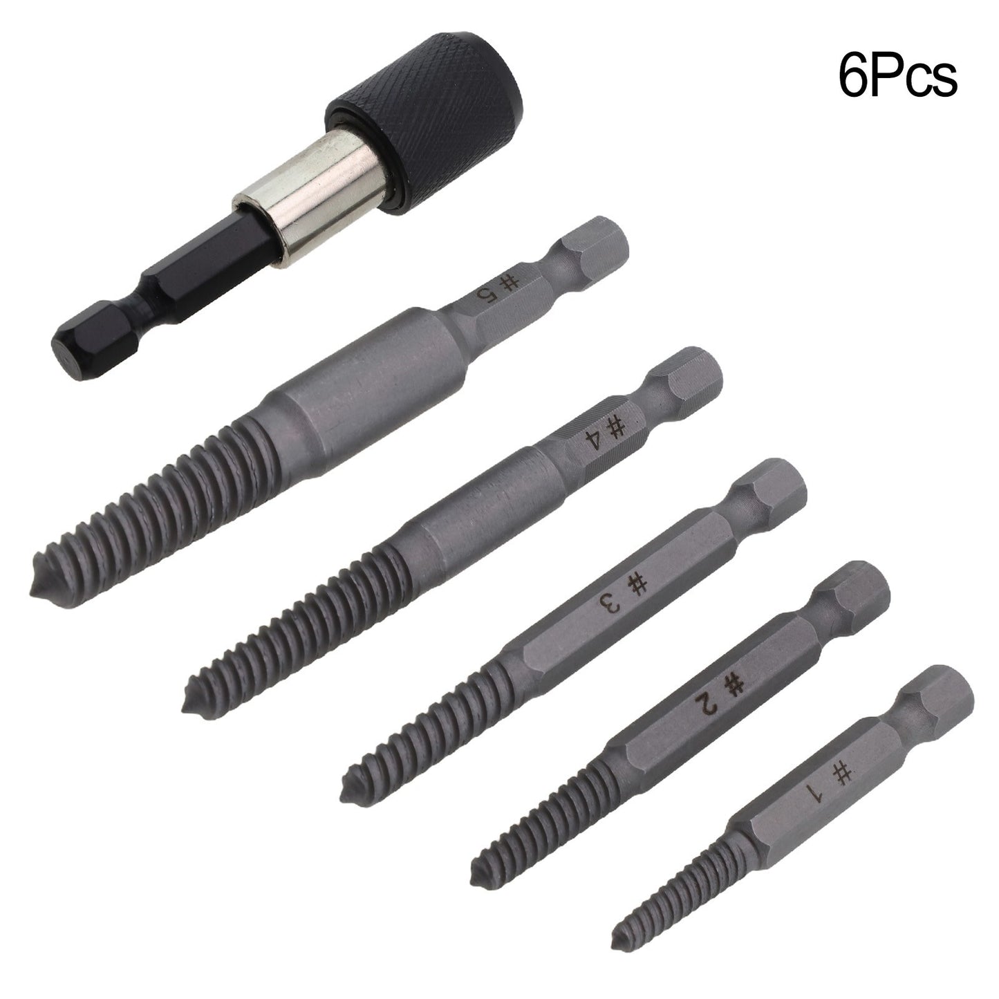 new screw extractor with good toughness, high hardness, and easy extraction.