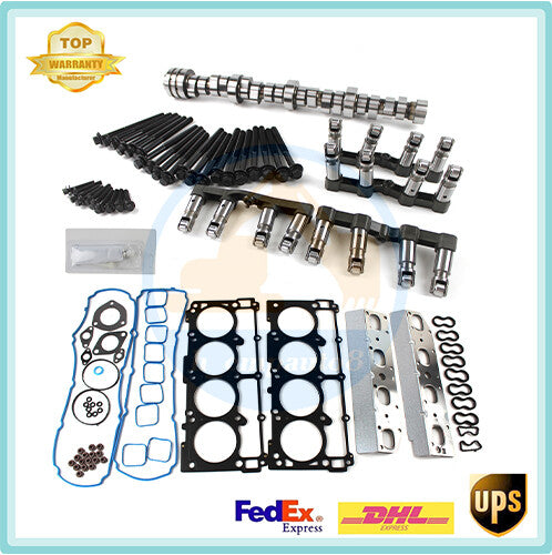 Lifters Head Gaskets Camshaft Kit fit for Ram 1500 09~15 OHV Hemi NON MDS V8 5.7L