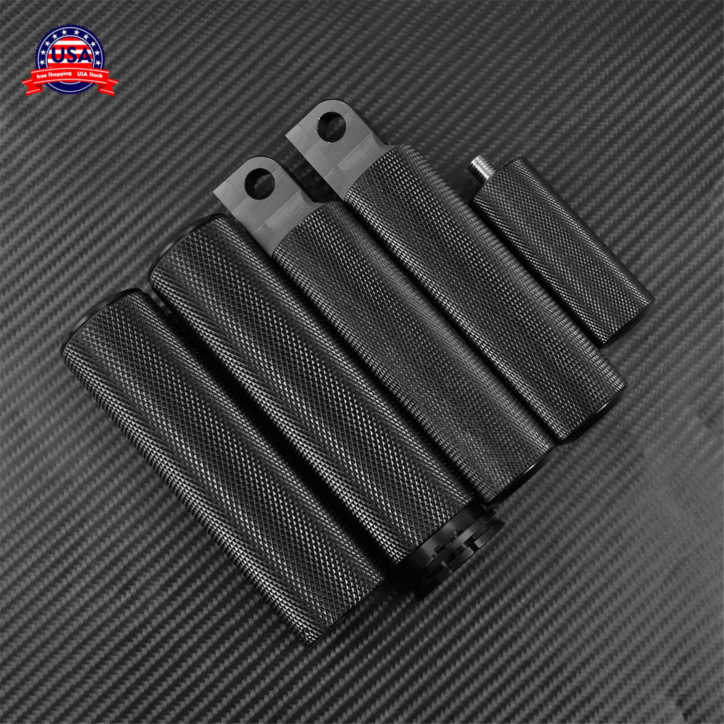 One Set Hand Grips Foot Peg Shifter Peg Fit For Sportster Touring Softail Dyna
