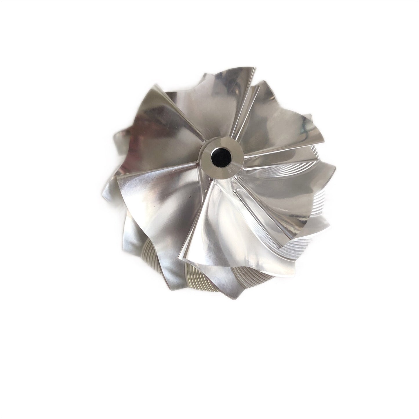 T04E 67.43/82.00 mm 6+6 blade high-performance turbine blank compressor wheel