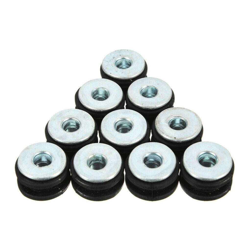 10Pcs Motorcycle Rubber Washers Bolts for Honda for Yamaha for Suzuki for Kawasaki Fairing