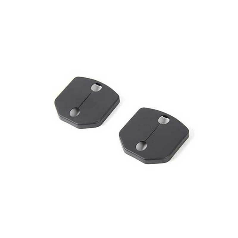 Fit for Ford for Mustang 2015-2022 Matte Black Door Lock Buckle Protection Trim 2PCS