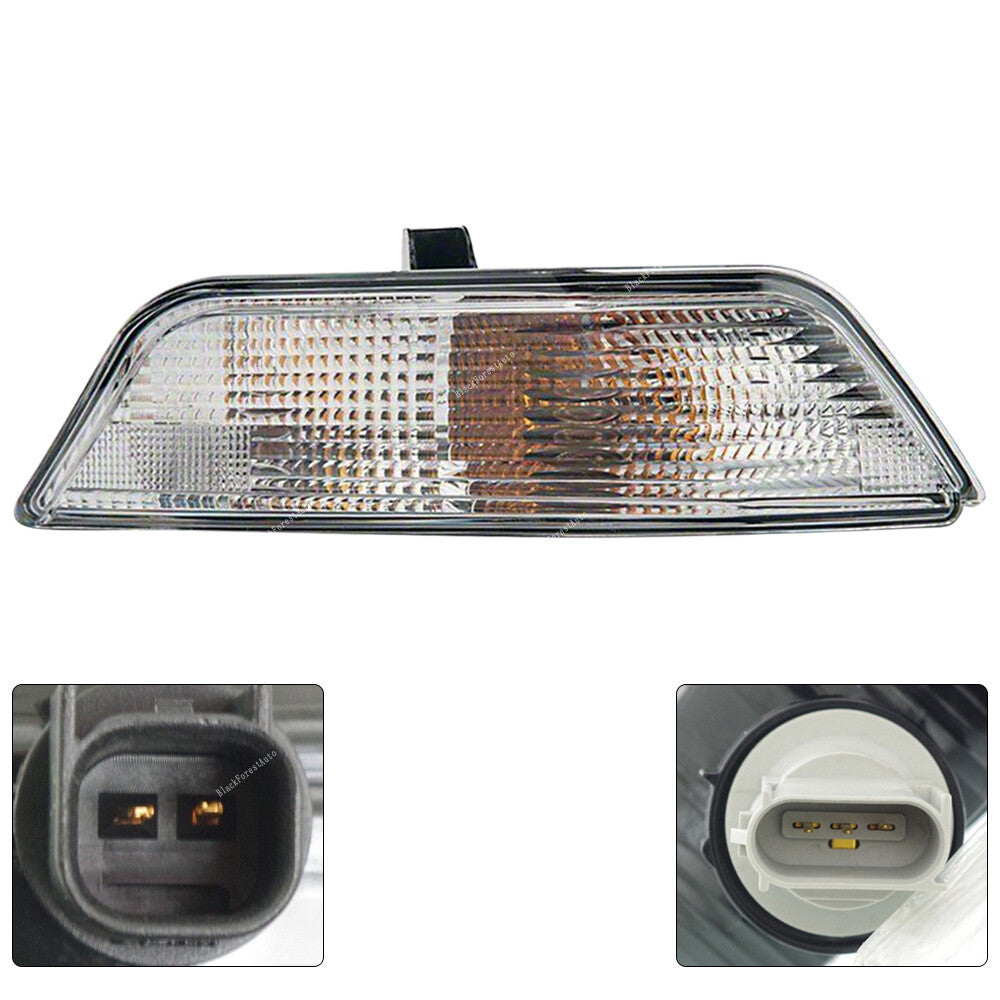 Fit For 2015-17 for Ford for Mustang Front Right Bumper Signal Parking Light With Bulbs