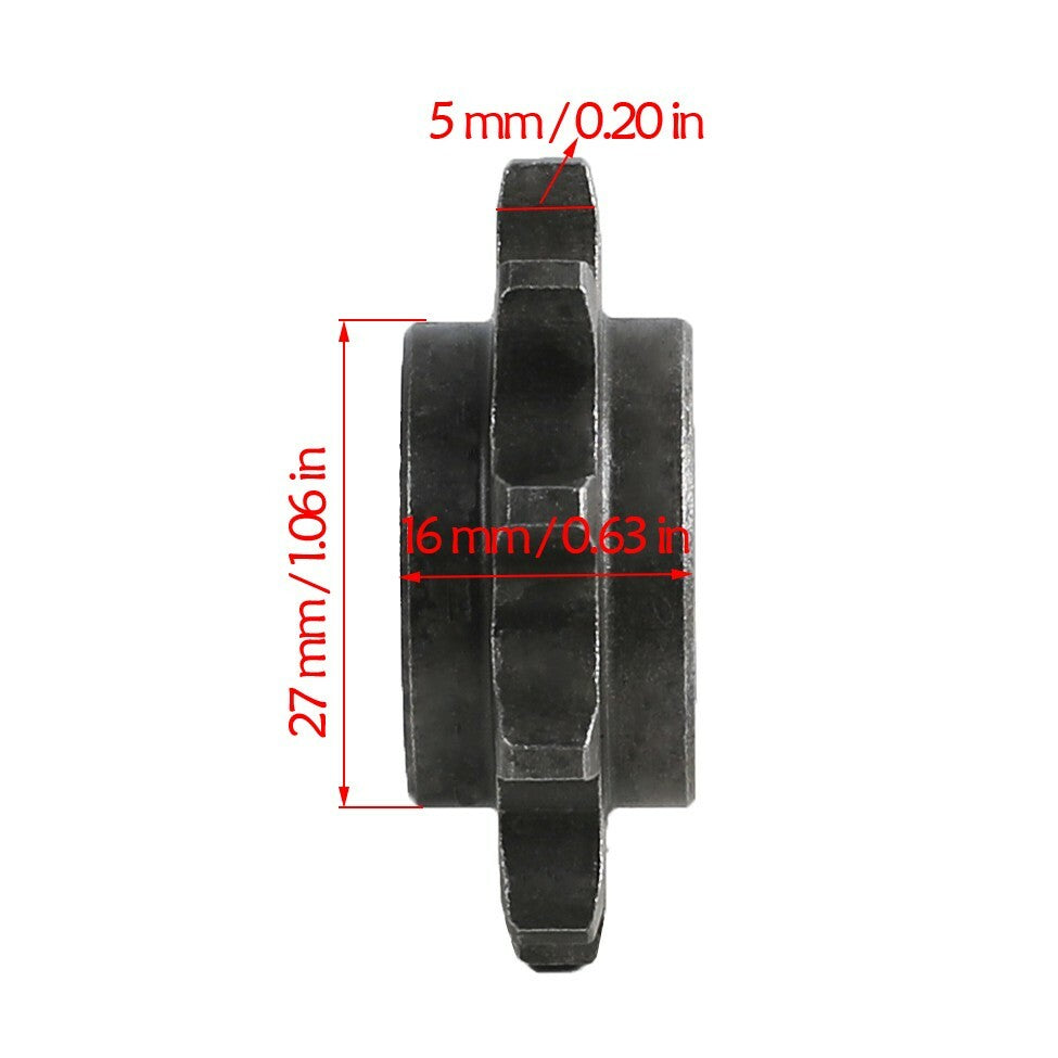 50T, 20T, 10T front and rear sprockets + 420 chain for CT200U for mini bike go-kart all-terrain vehicle
