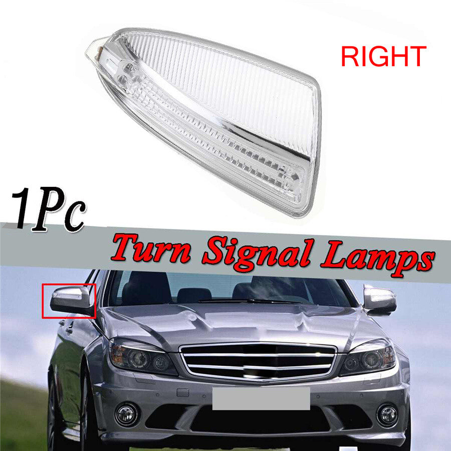 Right Passenger Side Mirror Turn Signal Lens for Mercedes for Benz W204 C250 C300 US