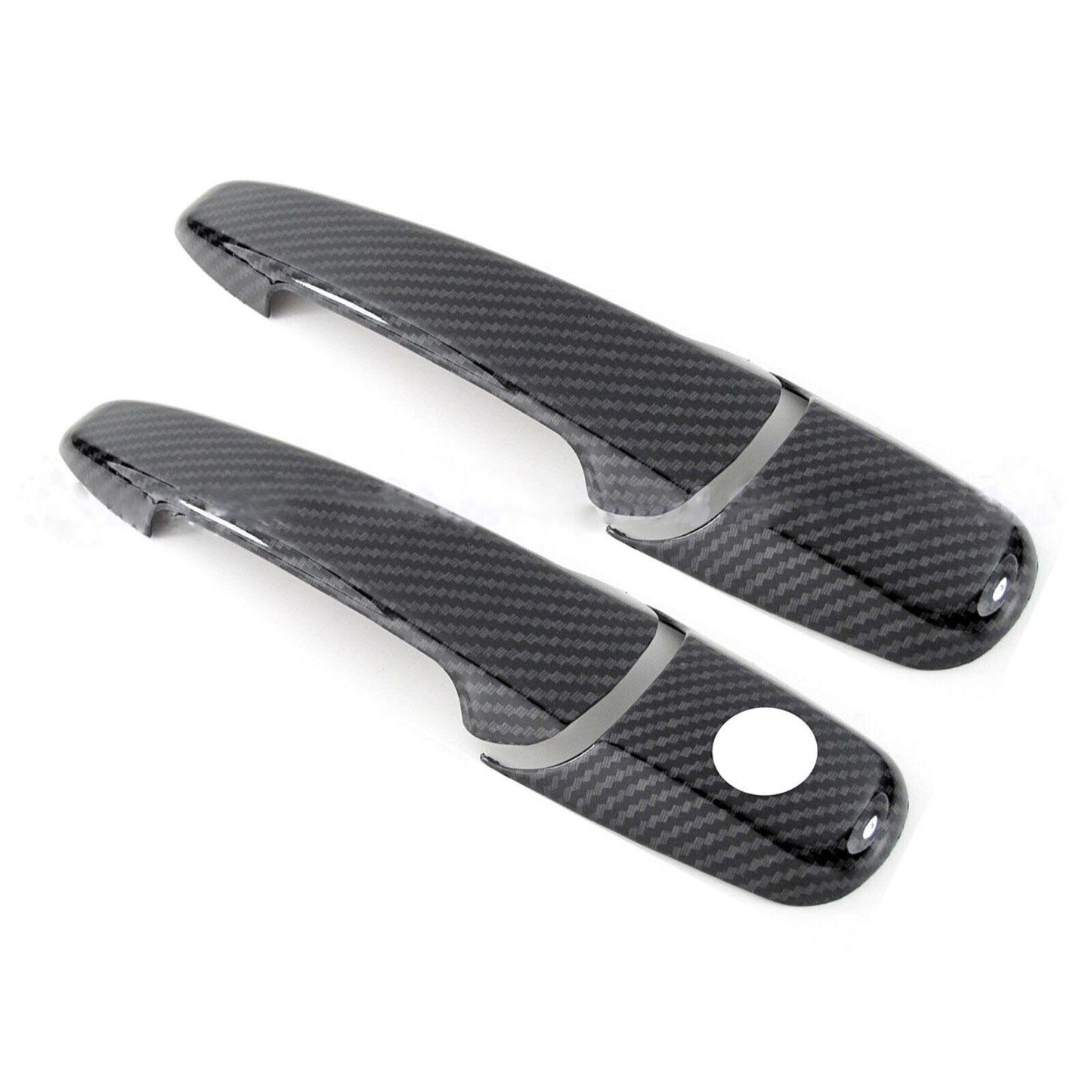 Shiny Carbon Fiber Side Handle Covers for 2003-2011 for Mazda RX-8 Coupe
