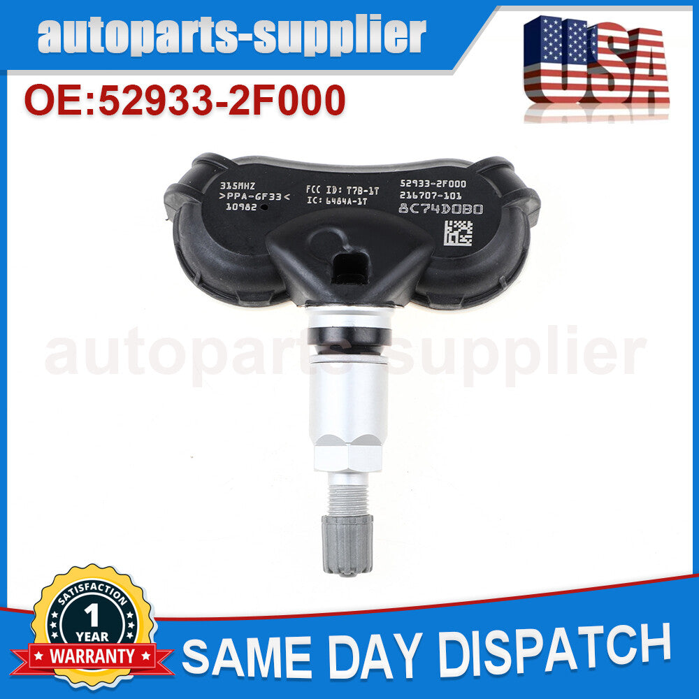 4 TPMS tire pressure sensors 52933-2F000 suitable for Hyundai for Tucson and for Kia Rio 315MHz