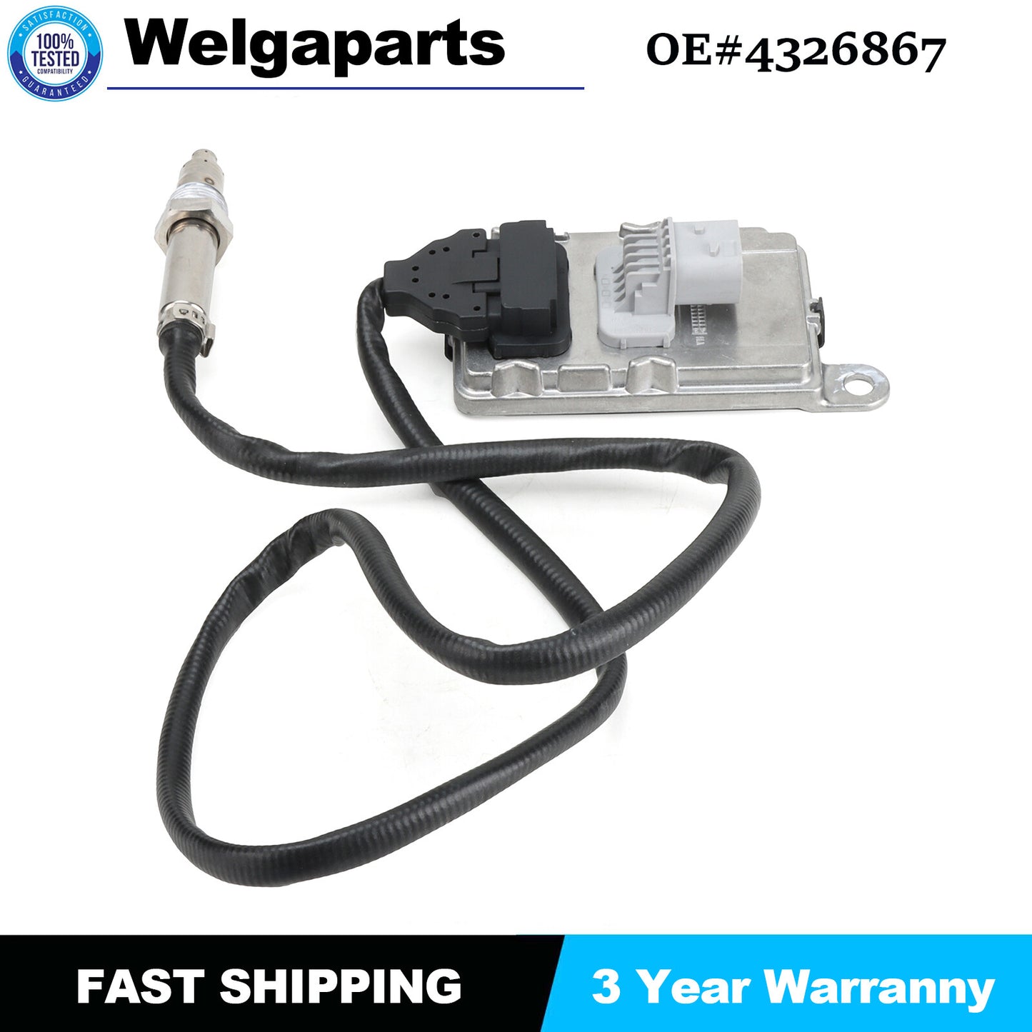 New for Freightliner Cascadia 113 125 Coronado FLD for Kenworth NOX Sensor 4326867RX