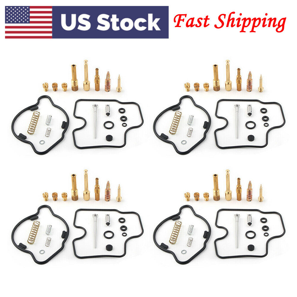 Carburetor Carb Rebuild Repair Kits Fit for Honda 1995-1998 CBR600F3-CBR600 4 Sets
