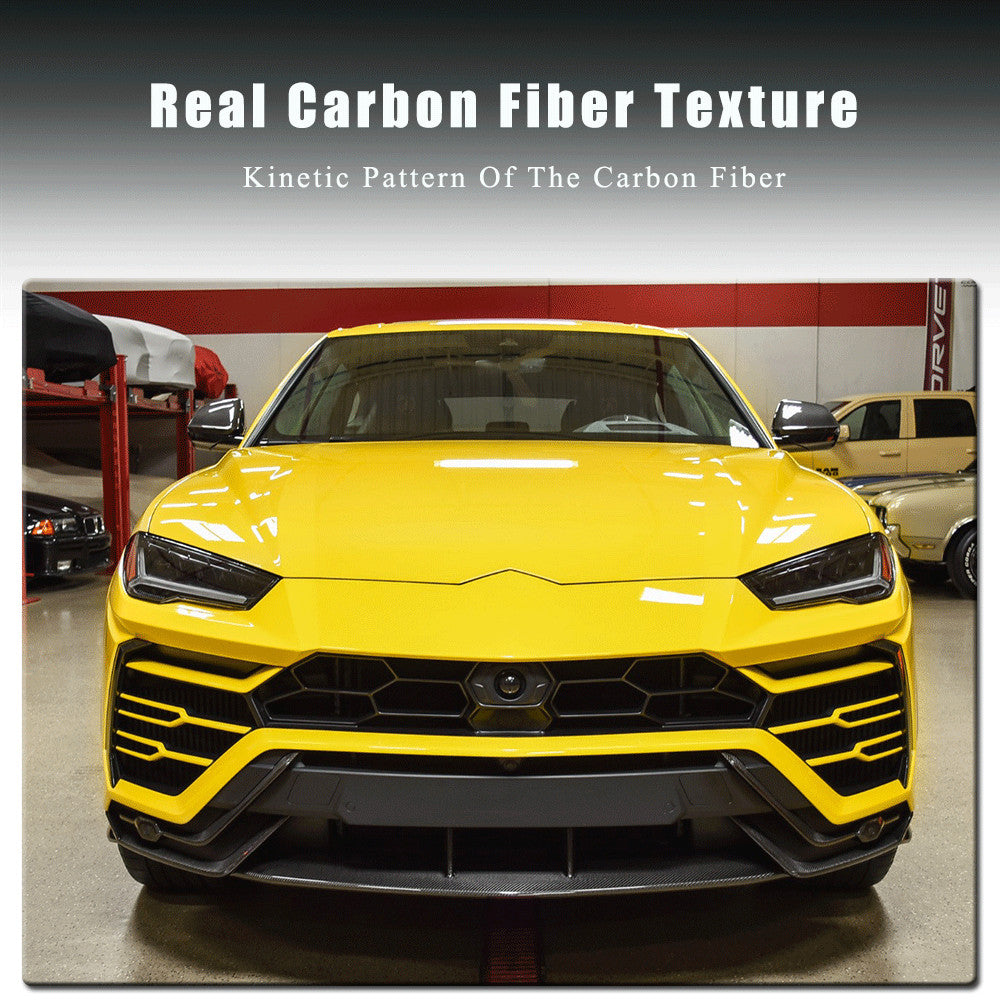 Fit for Lamborghini Urus for Audi Q8 Real Carbon Side Wing Mirror Cover Caps Add On