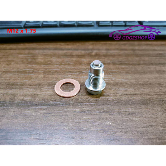 M12 x 1.75 Magnetic Oil Drain Plug with Washer for Toyota for Lexus for Nissan for Infiniti