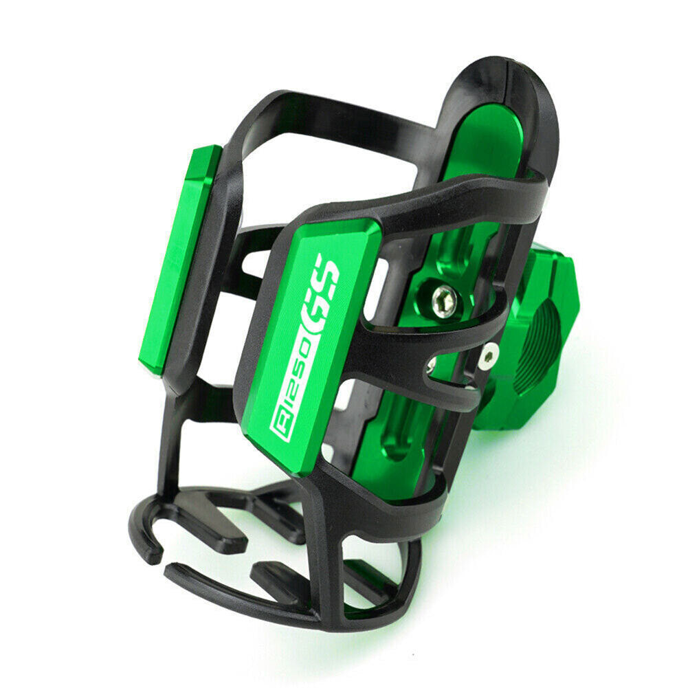 Beverage Water Bottle Drink Cup Holder Stand Fit for BMW R1250GS ADV GS LC Green