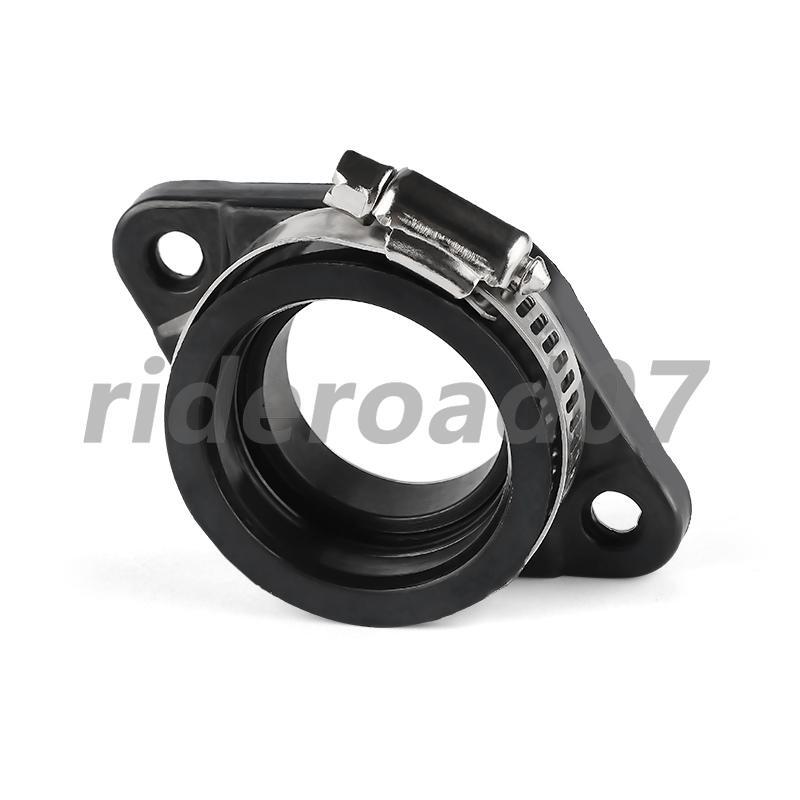 Rubber Black Intake Adapter Boot Flange Manifold For PWK 32-34mm Carburetor