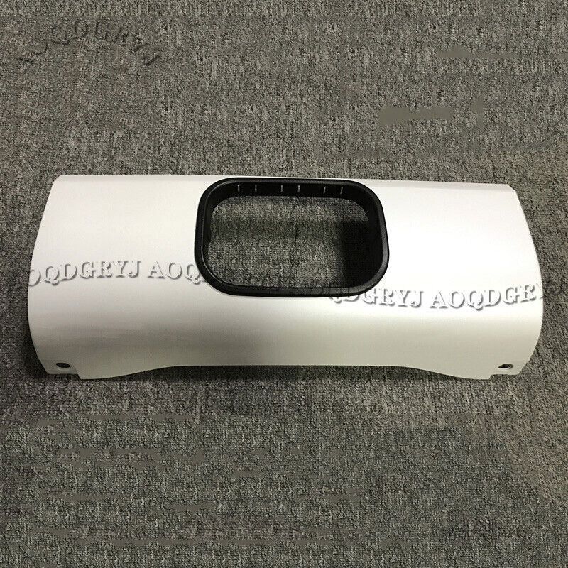 for LEXUS LX570 2016-21 Pearl White Car Rear Bumper Trailer Tow Hitch Cover Trim