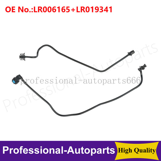 2-Piece Hose Kit for Engine Expansion Tank Overflow, Suitable for Land Rover LR2