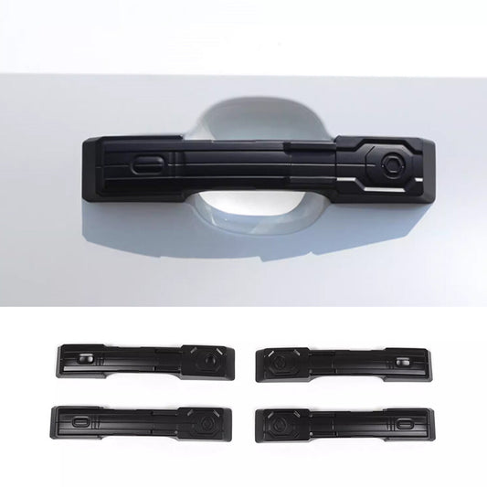 For Toyot@ for Land Cruiser LC250 2024+ Side Door Handle Panel Cover ABS Matte Black