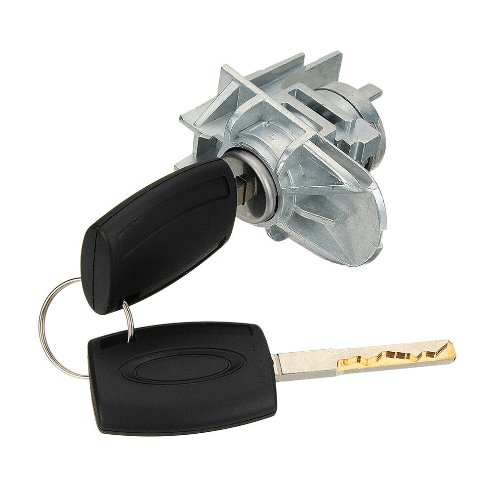 Left Front Door Lock Cylinder W/ Keys Kit Fit for Ford Focus C-Max S-Max 1552849