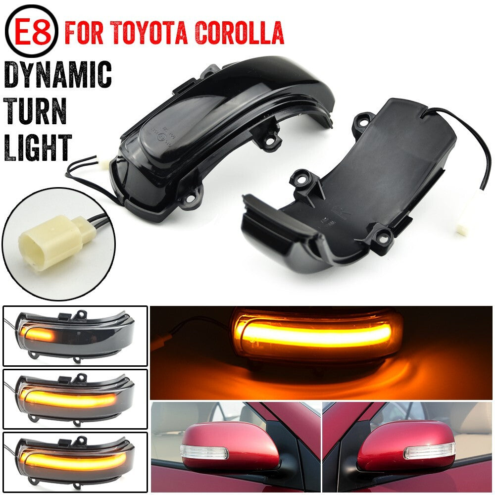 Dynamic Side Turn Signal Light For RUKUS AZE151 for COROLLA ZELAS REIZ
