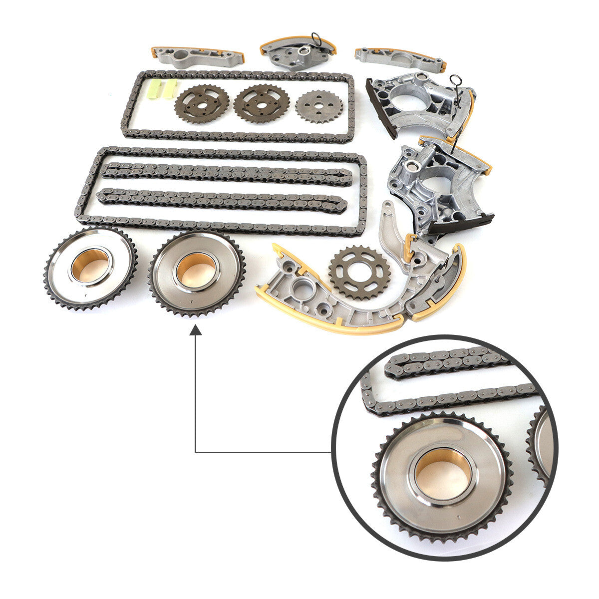 US Timing Chain Guides Kit for VW Touareg for Audi S5 S8 Q7 for A8 4.2 5.2 FSI BAR BSM