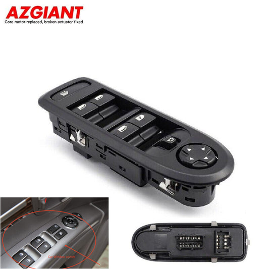 Front Left Drive Window Switch 98025189ZD for Peugeot 301 Elysee for Citroen C3-XR