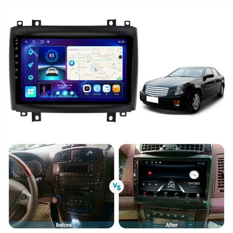 Android 10.0 Car Radio Stereo GPS Navigation 1+16GB for Cadillac CTS 2003-2007