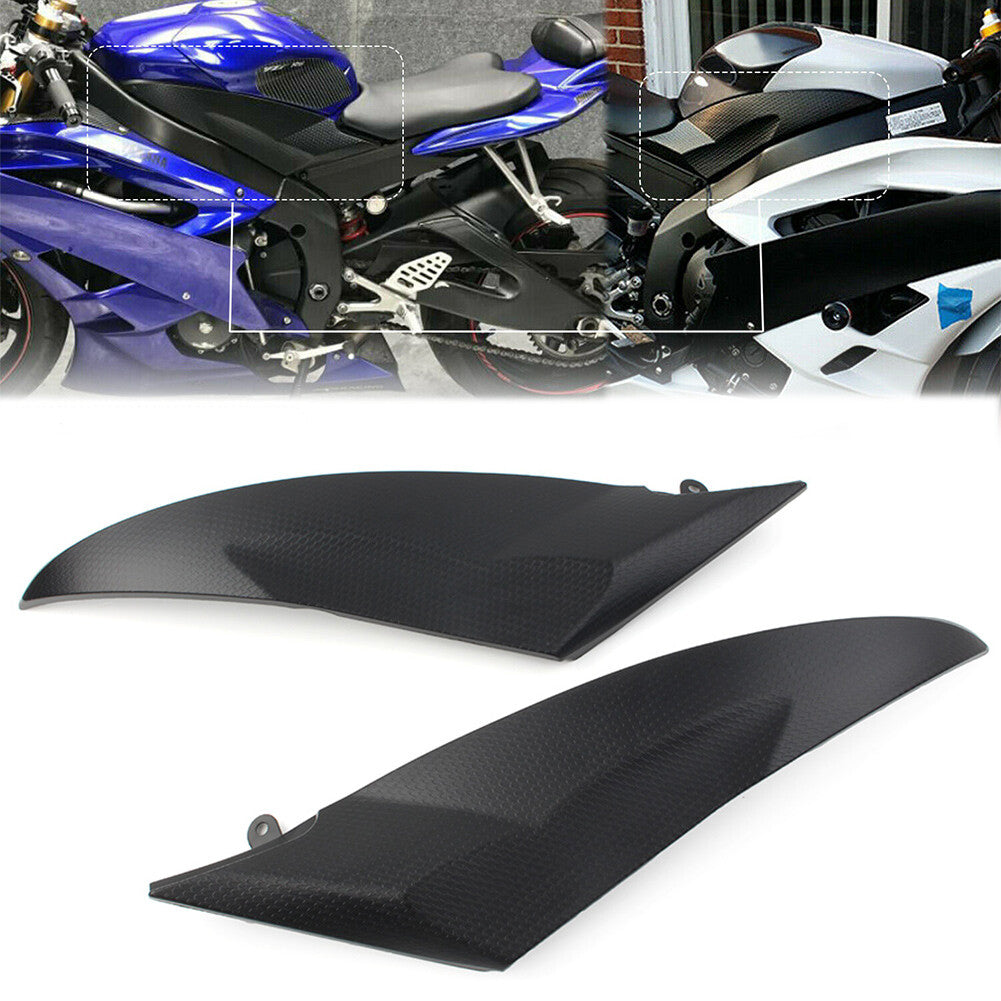 Gas Fuel Tank Side Cover Fairing Panel Cowl Trim Fit for Yamaha YZF R6 2006-07