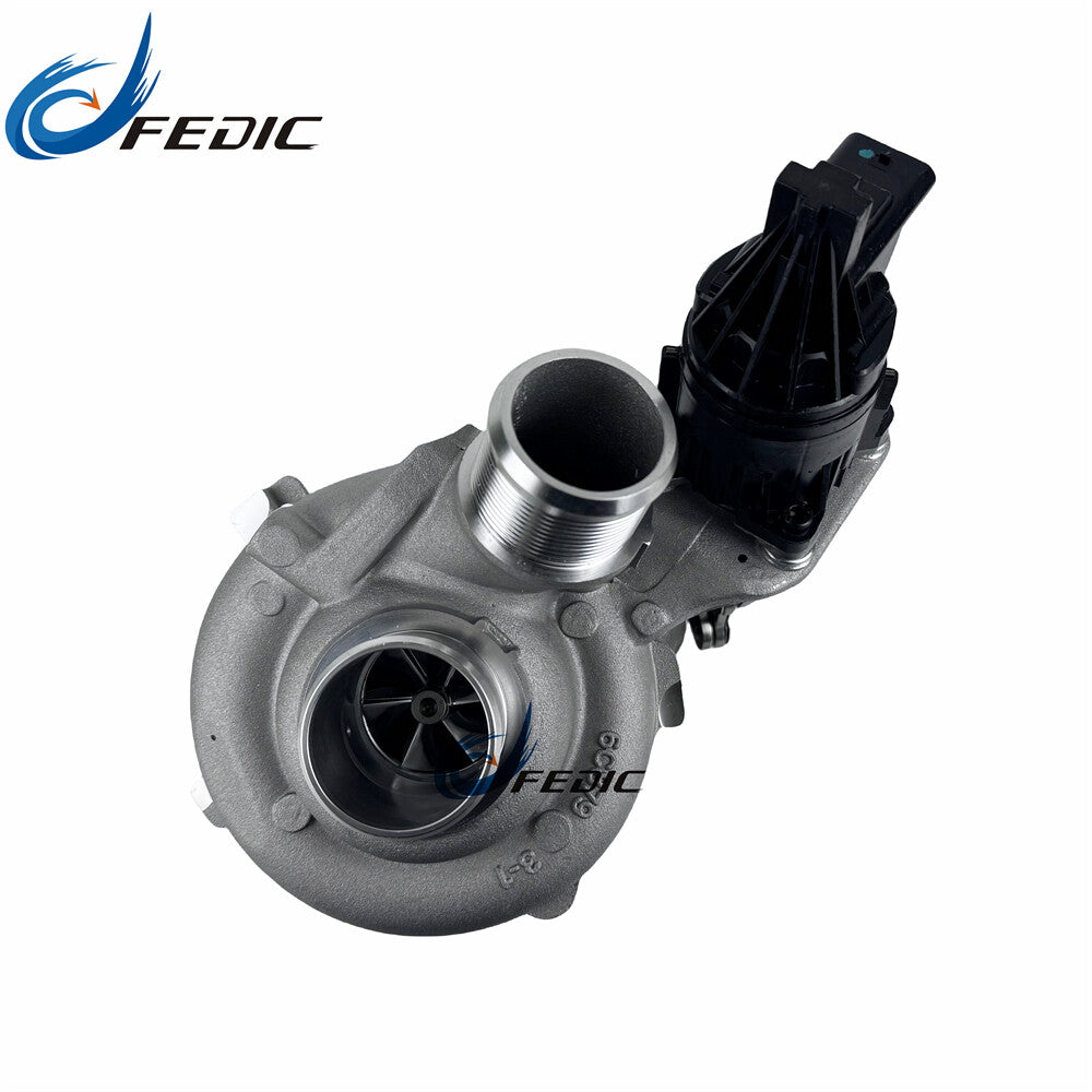 Left MFS Turbocharger HL3E-6C879-AB HL3E-6K682-AB for Ford Pickup F150 3.5L