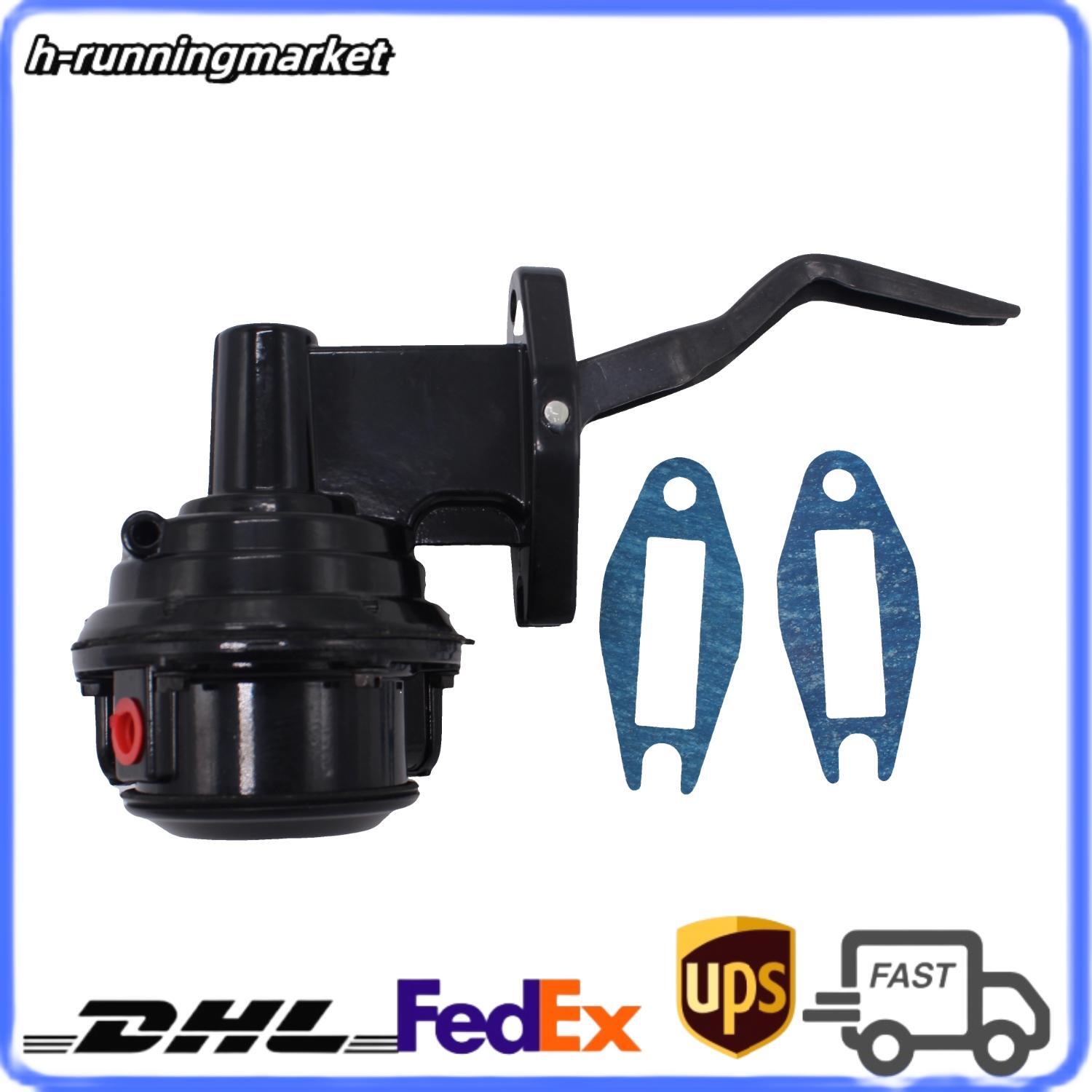1pc Black Aluminum Mechanical Fuel Pump for Ford 351C/ 351M/ 400 80GPH