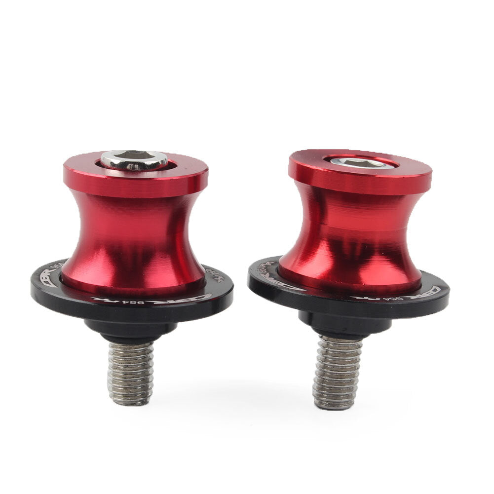 Schwingenspulen Slider Stand Schrauben M8 f¨¹r for Honda CBR954RR 02¨C03 Rot Motorrad