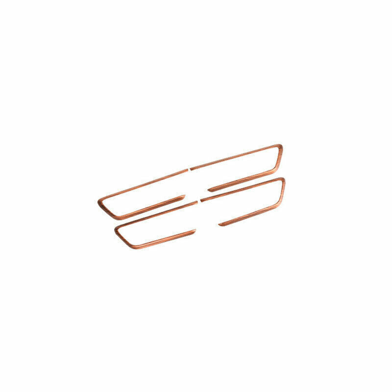 Inner Door Handle Cover Trim 4PCS for Honda CRV CR-V 2017-22 Matte Peach Wood