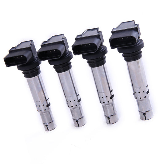 4Pcs Ignition Coil Kit FitFor for VW Beetle for Golf for Jetta Caddy for AUDI A3 036 905 715 F