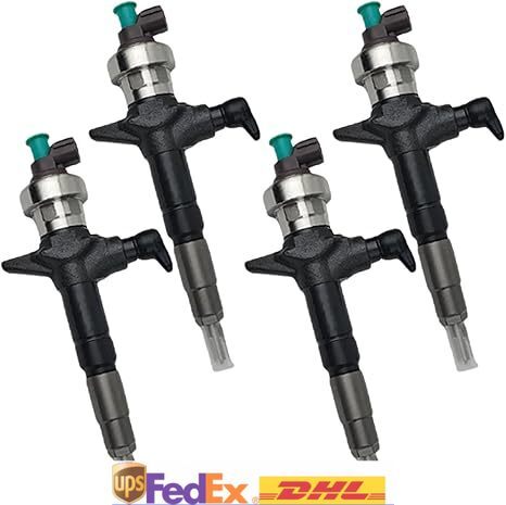 4X Fuel Injector 095000-5750 8-97354811-0 for Isuzu D-MAX 4JJ1 Diesel Enigne