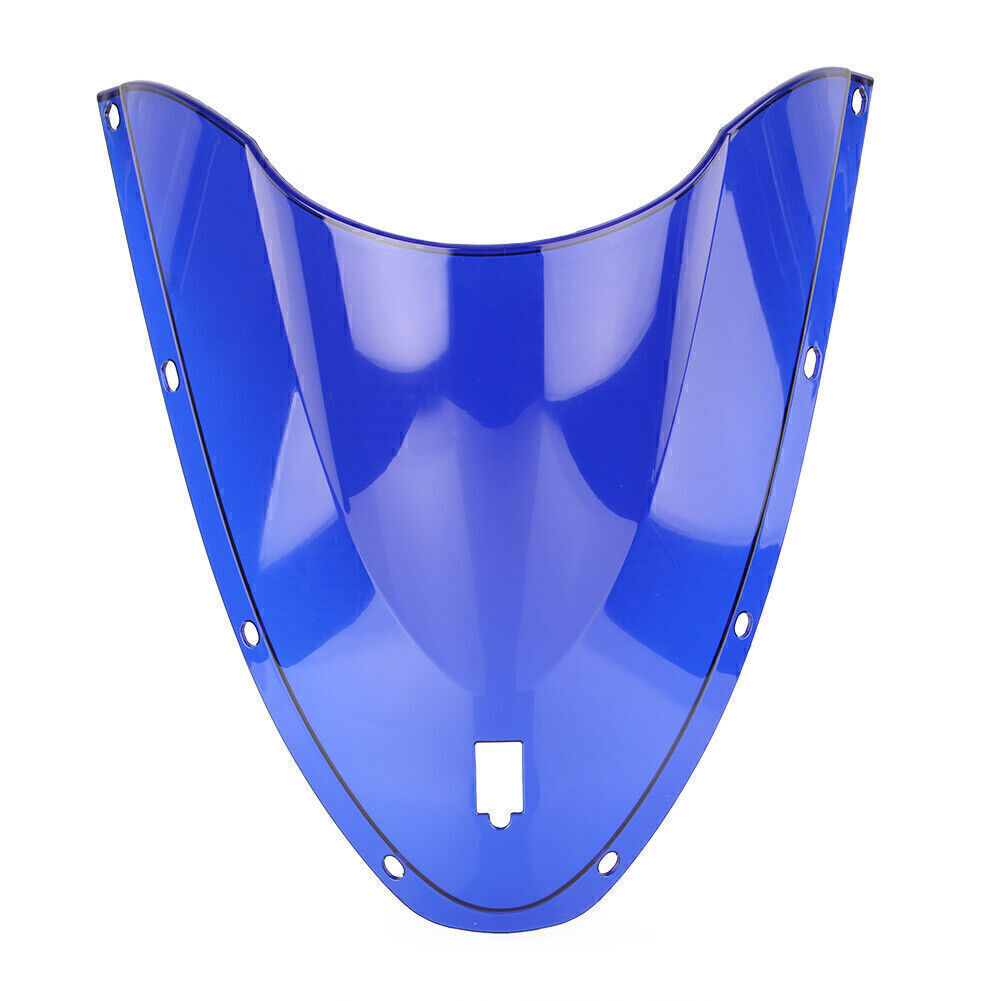 Windshield Windscreen Double Bubble for Ducati 999 749 2005 2006 Blue